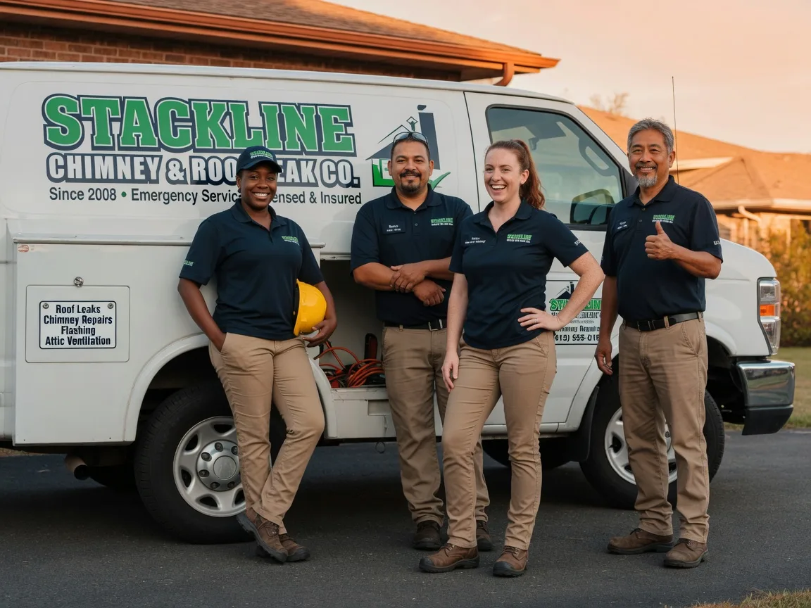 Chimney flashing repair company in Scurry, TX